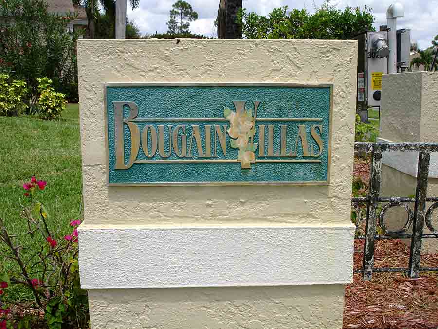 Bougainvillas Signage